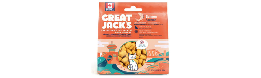   限定產品 - Great Jack's 冷凍脫水小食